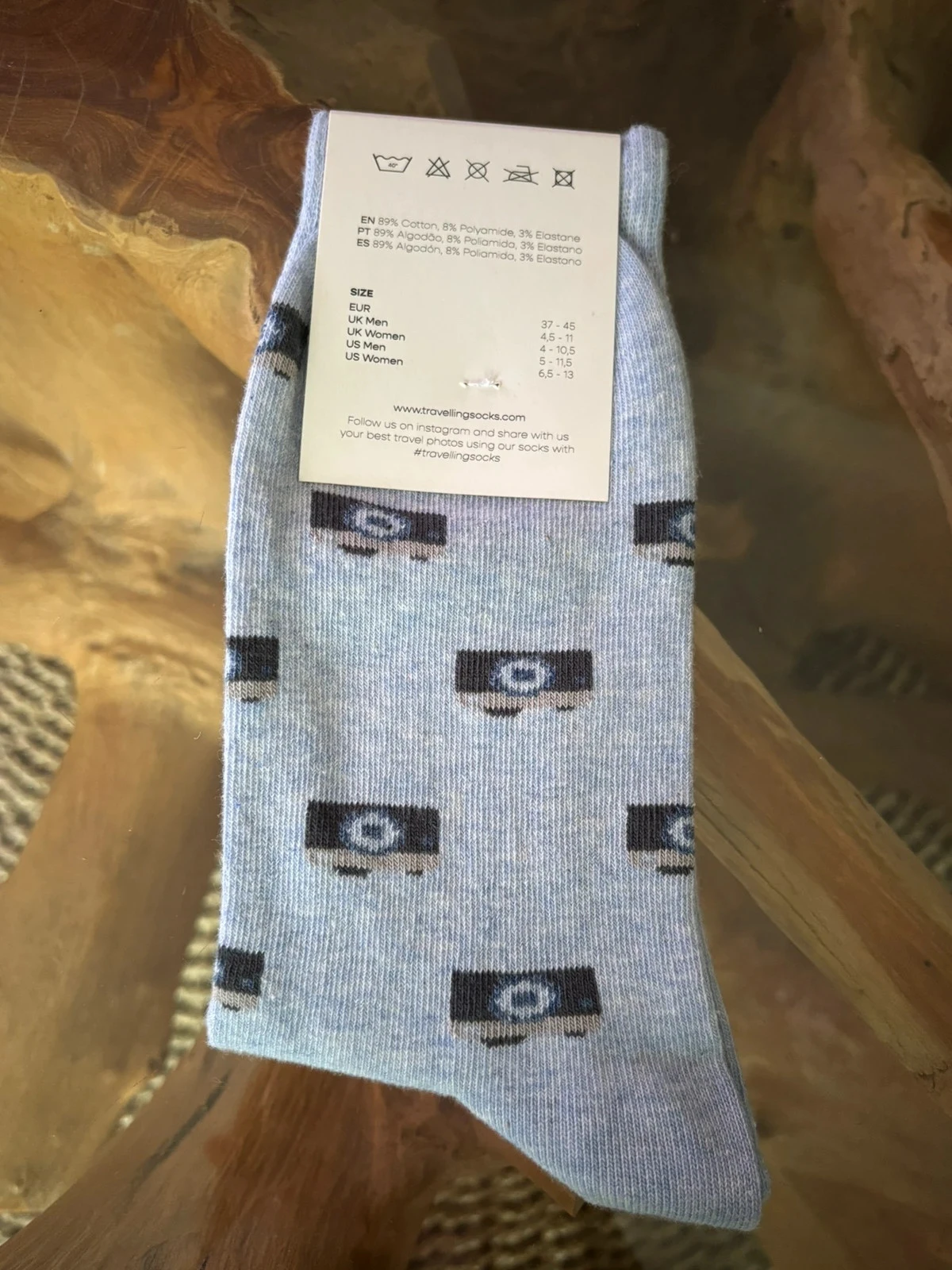 Meias TRAVELLING SOCKS para máquina fotográfica 37/45 – photo 2